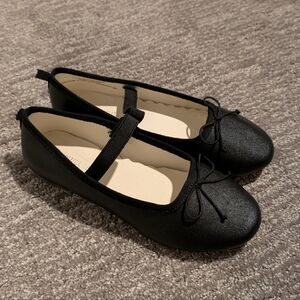 J. Crew Crewcuts Strappy Elastic Black Ballet Flats - K1